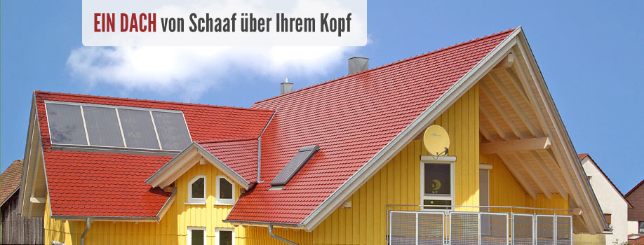 Ein Dach von Zimmerei und Holzbau Schaaf in Gaildorf, Schwäbisch Hall
